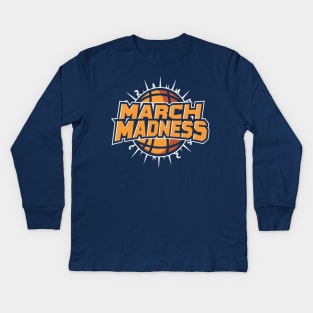 march madness tournement Kids Long Sleeve T-Shirt